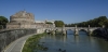 Fort St Angelo by the river Tiber