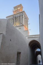 Windtower on the historical mansion, Aghazadeh Mansion in Arbakuh
