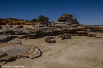 Rock formations, Reddell Beach, Broome