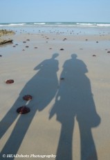 Our shadows, Cable Beach