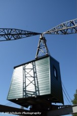 Old cargo crane, Rozelle Bay