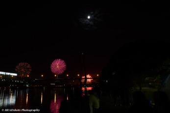 Fireworks at last - from Sydney and the Bridge at midnight