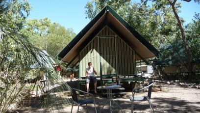 Our tent at Emma Gorge Resort