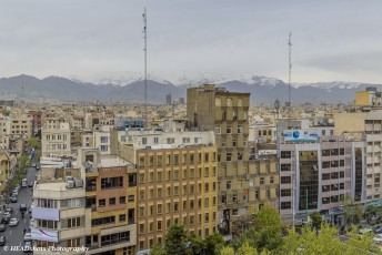 Tehran and Alborz Mountains