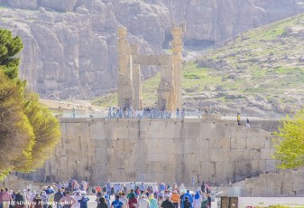 Winged Lions gates at Persepolis