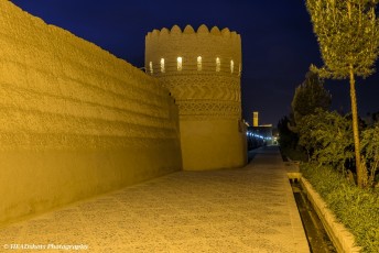 Walls around the Dolat Abad Gardens, Yazd