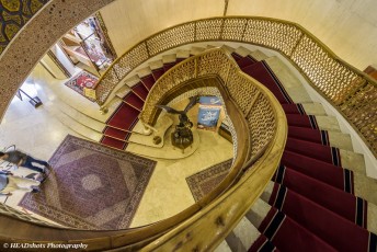Staircase in the Abbasi Hotel, Esfahan
