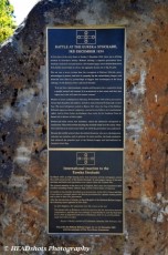 Eureka Stockade Battle plaque, Ballarat