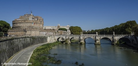 Fort St Angelo by the river Tiber