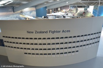 Wall of New Zealand fighter pilots